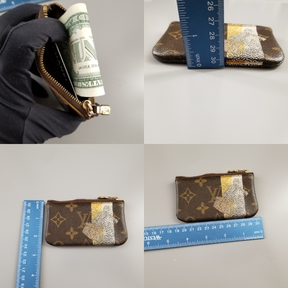 LOUIS VUITTON Beautiful Key pouch cleft Voyage Monogram Limited edition/Spain - Picture 3 of 16